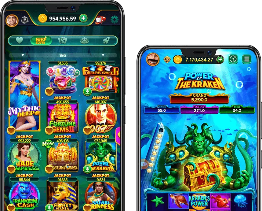 Hình ảnh các trò chơi slot game và bắn cá đổi thưởng hấp dẫn tại Hi88